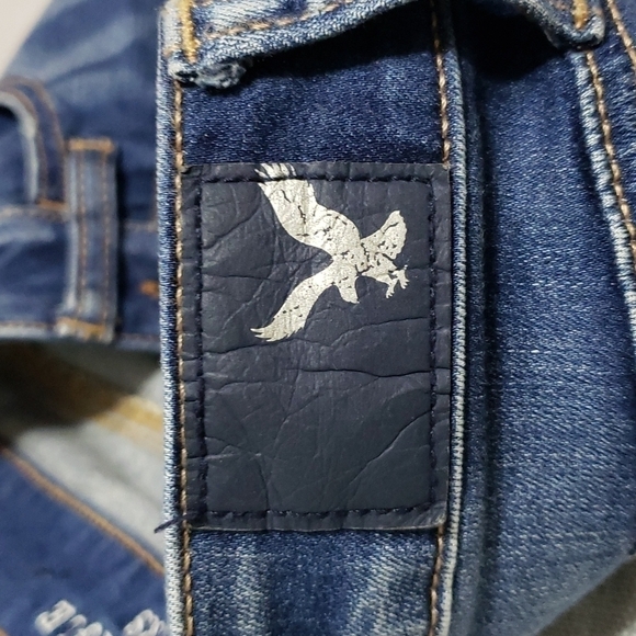 American Eagle Jeans with Patches, Size 00 - Picture 15 of 17